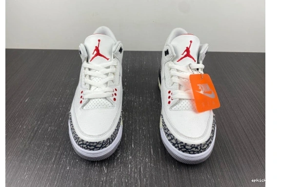 Cheap EP DN3707-100 Jordan White DN3707-100 Retro Reimagined 3 Cement 0318